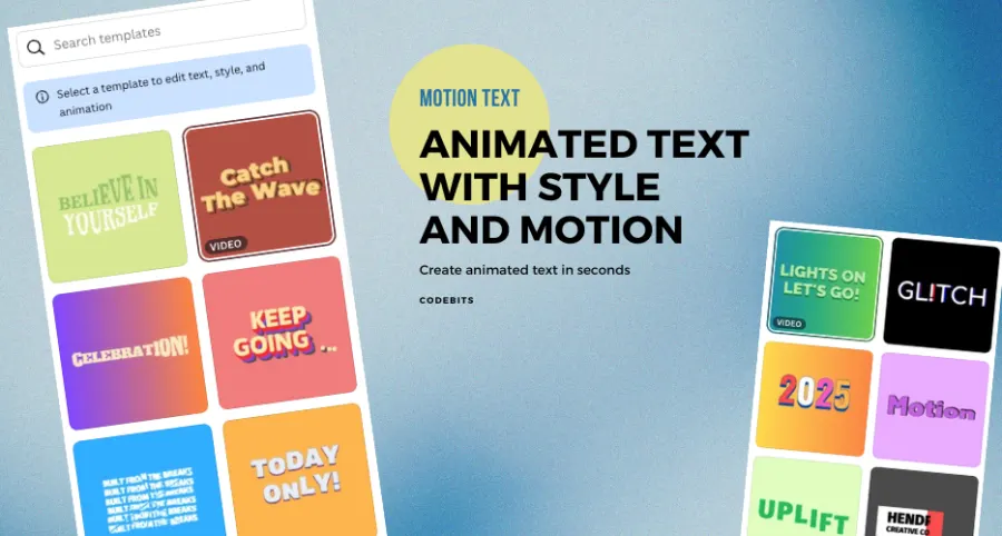 MotionText preview
